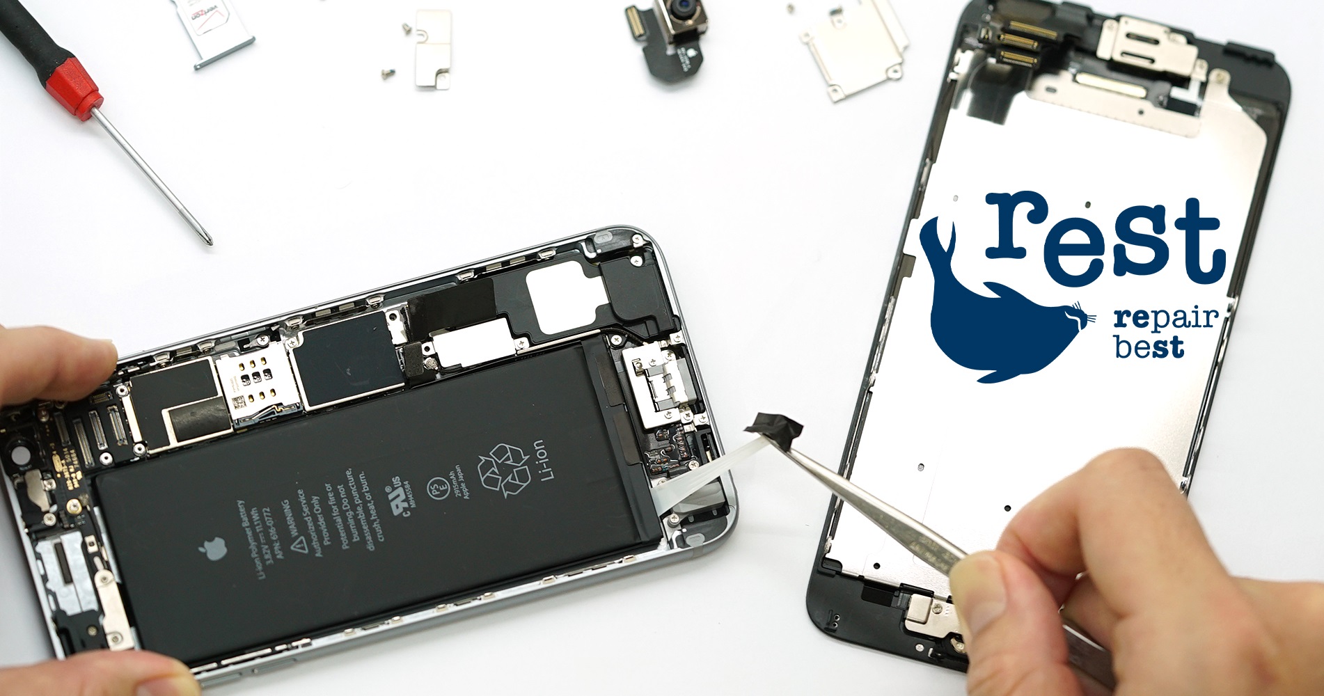 iphone泡水維修費用根據更換零件的不同收費